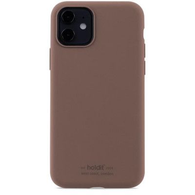 Holdit iPhone 11/XR Skal Silikon - Mörk Brun