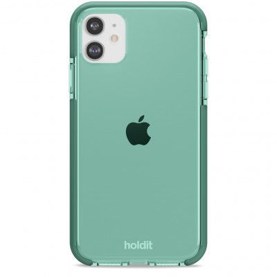 Holdit Seethru Skal iPhone 11 - Moss Gron