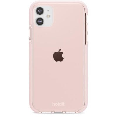 Holdit Silicone Skal iPhone 11 - Blush Rosa