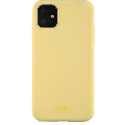 Holdit Silicone Skal iPhone 11 - Gul