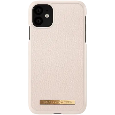iDeal of Sweden Fashion case Saffiano iPhone 11 - Beige