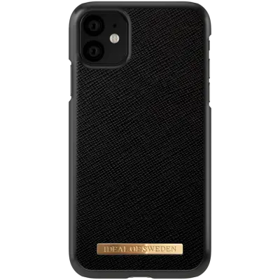 iDeal of Sweden Fashion case Saffiano iPhone 11 - Svart