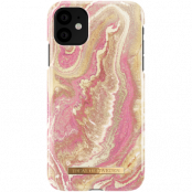 iDeal of Sweden Fashion case iPhone 11 - Golden Blush Marble