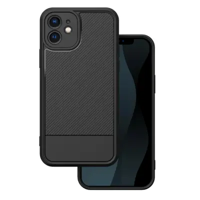 iPhone 11 Mobilskal Simple Carbon (Svart)