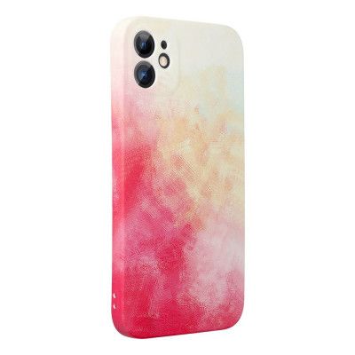 iPhone 11 Skal Forcell Pop design 3 Mjukplast - Beige