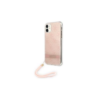 iPhone 11 Skal Hårt Rosa Print Fodral