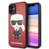 Karl Lagerfeld Ikonic Karl Fullbody Skal iPhone 11/XR - Röd