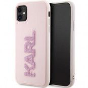 Karl Lagerfeld iPhone 11/XR Mobilskal 3D Rubber Glitter Logo
