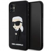 Karl Lagerfeld iPhone 11/XR Mobilskal Rubber Ikonik 3D
