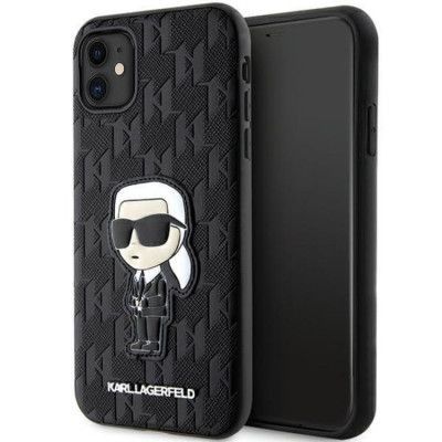 Karl Lagerfeld iPhone 11/XR Mobilskal Saffiano Monogram Ikonik