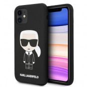 Karl Lagerfeld Silicone Iconic Skal iPhone 11 - Svart