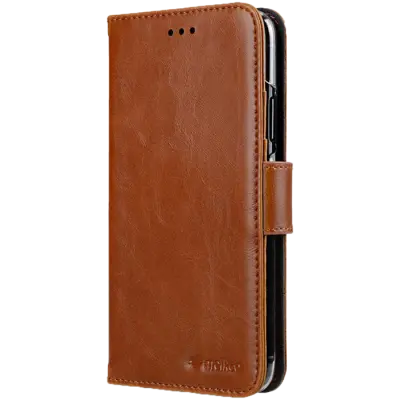 Melkco Walletcase iPhone 11 - Brun