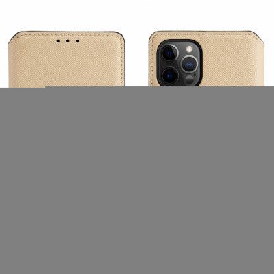 Muxma Saffiano Plånboksfodral till Apple iPhone 11 - Beige