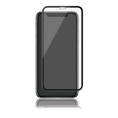 Panzer - Full-Fit Silicate Glass iPhone XR/11 - Svart