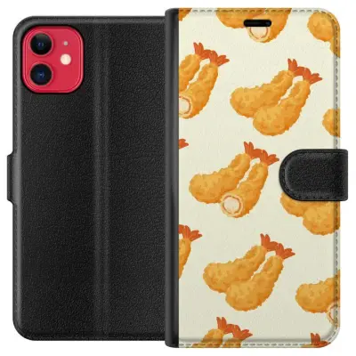 Plånboksfodral till Apple iPhone 11 med Räkor