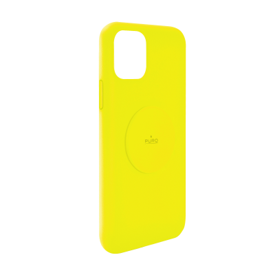 Puro - Icon Fluo Mobilskal iPhone 11 - Gul