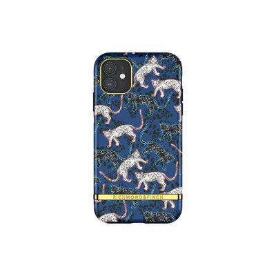 Richmond & Finch iPhone 11 Skal Blue Leopard