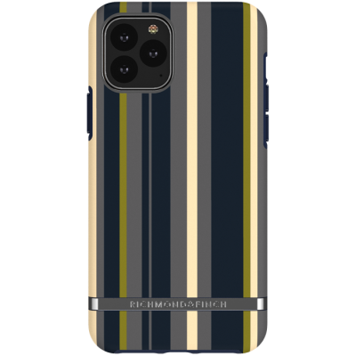 Richmond & Finch Freedom skal till iPhone 11-  Navy Stripes