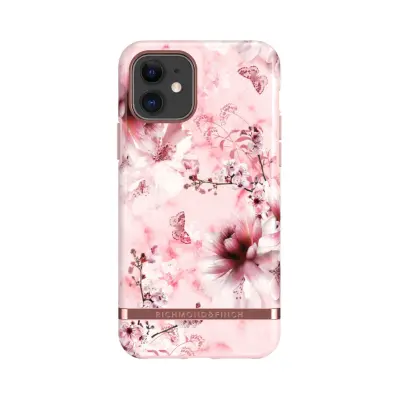 Richmond & Finch Pink Marble Floral (iPhone 11)