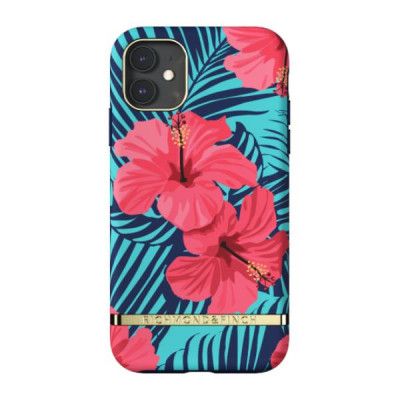 Richmond & Finch Skal iPhone 11 -  Röd Hibiscus