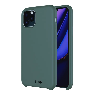 SiGN iPhone 11/XR Skal Liquid Silicone - Mynta