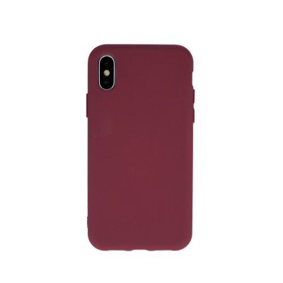 Silikon Skal iPhone 11 Skyddande Elegant Vinröd