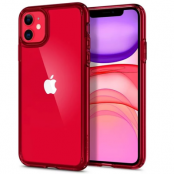 Spigen iPhone 11 Skal Ultra Hybrid - Röd