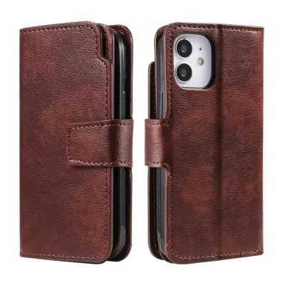 Trolsk Leather Wallet (iPhone 11) - Svart