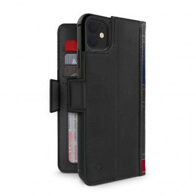 Twelve South BookBook för iPhone 11 - Svart