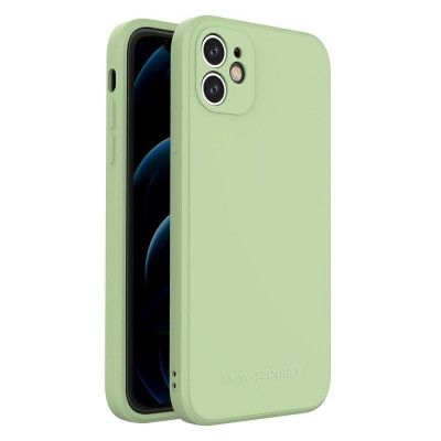 Wozinsky Color Silicone Flexible Skal iPhone 11 - Grön