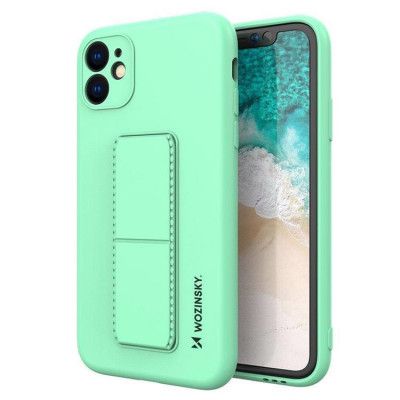 Wozinsky Galaxy A72 4G Skal Kickstand Silicone - Mint