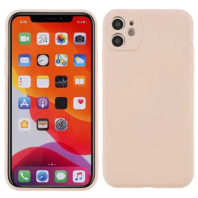 X-LEVEL iPhone 11 Mobilskal Liquid Silicone Rosa 6.1-tum