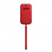 Apple iPhone 12 Mini Leather Sleeve med MagSafe - Röd
