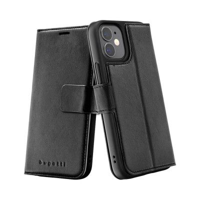 Bugatti Zurich Plånboksfodral till iPhone 12 mini Svart