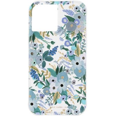 Case Mate - Rifle Paper Skal iPhone 12 Mini - Garden Party Blue