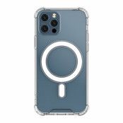 BOOM Clear Magnetic MagSafe Gel Ska iPhone 12 mini - Transparent
