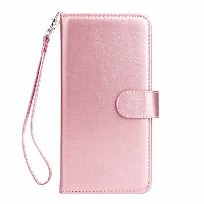 Elegant Plånboksfodral till iPhone 12 Mini - Roséguld