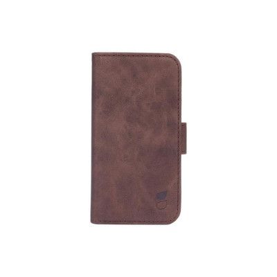 GEAR Mobilfodral Nubuck PU iPhone 12 Mini - Brun