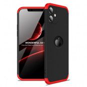 GKK Full Body Skal iPhone 12 Mini - Svart / Röd