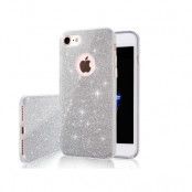 Glitter 3in1 Skal till iPhone 12 Mini - Silver
