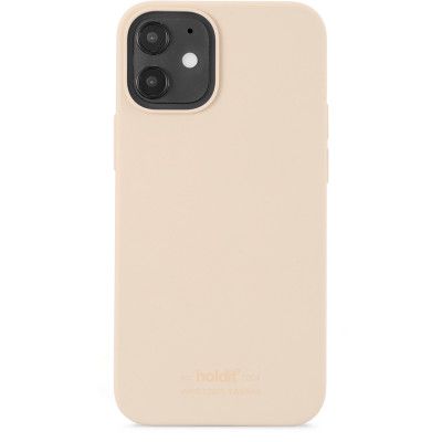Holdit Silikon Skal iPhone 12 Mini - Beige