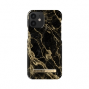 iDeal Fashion Case iPhone 12 Mini Golden Smoke Marble