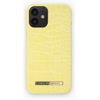 Ideal of Sweden iPhone 12 Mini Skal Atelier - Lemon Croco
