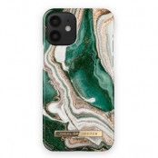 iDeal Of Sweden - Skal iPhone 12 Mini - Golden Jade Marble