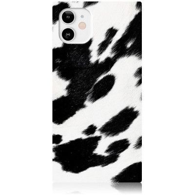 iDecoz Square Case - Animal Print (iPhone 12 mini) - Cow