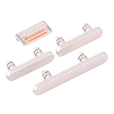 iPhone 12 Mini Sidoknappar - Vit