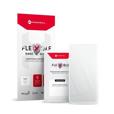 Forcell iPhone 12 Mini Skärmskydd av Flexible Glas