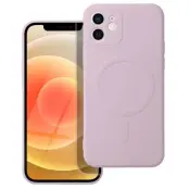 iPhone 12 Mini Skal MagSafe Silicone - Rosa