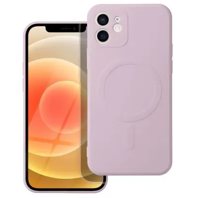 iPhone 12 Mini Skal MagSafe Silicone - Rosa