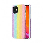 Kingxbar Glitter Case - Rainbow (iPhone 12 mini)